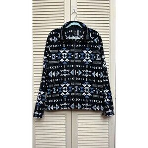 Original Use Adult Printed Casual Fit High Neck Sweatshirt -  Vintage Black SZ L